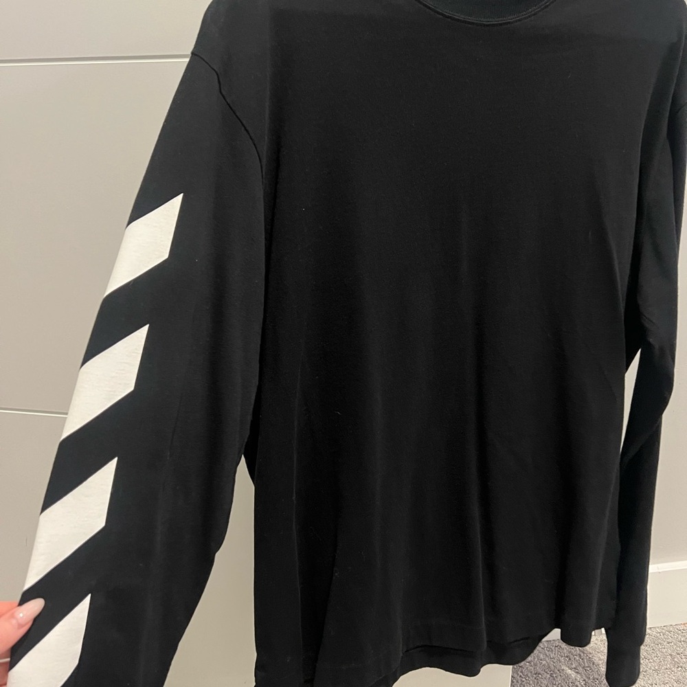 Off-White Black Crew Neck Shirt